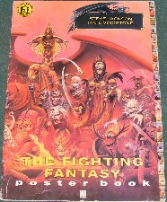 The Fighting Fantasy Poster Book. 1990. Very large format paperback
