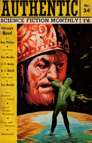 Authentic Science Fiction. Issue No.34, June 1953