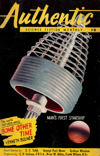 Authentic Science Fiction. Issue No.45, May 1954