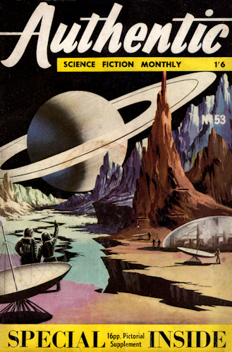 Authentic Science Fiction. Issue No.53, January 1955