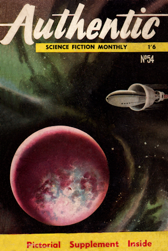 Authentic Science Fiction. Issue No.54, February 1955