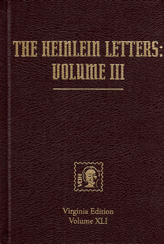 The Heinlein Letters: Volume III. 2012