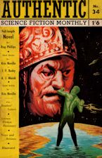 Authentic Science Fiction. Issue No.34, June 1953