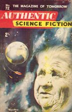 Authentic Science Fiction. Issue No.72, August 1956