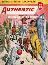 Authentic Science Fiction. Issue No.83, August 1957